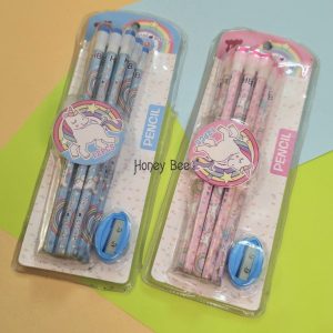 Unicorn HB Pencil Set