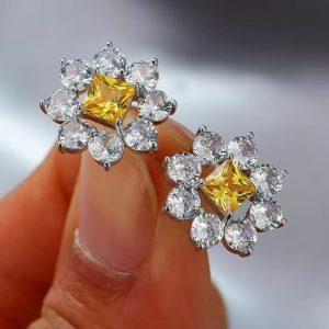 Cubic Zirconia Studs