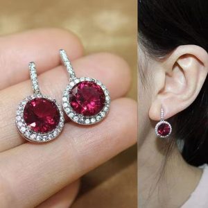 Cubic Zirconia Drop Earring