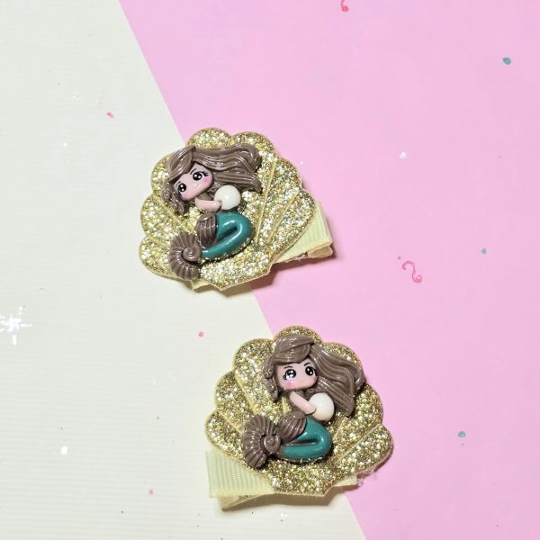 Mermaid Sea Shells Clips – Honeybee's
