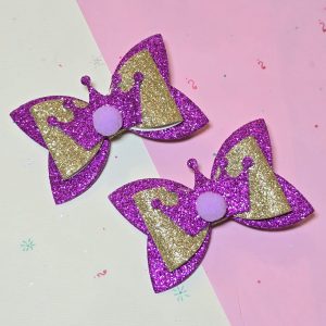 Princess Rapunzel Bows Set
