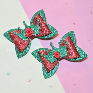 Princess Ariel Bows Set